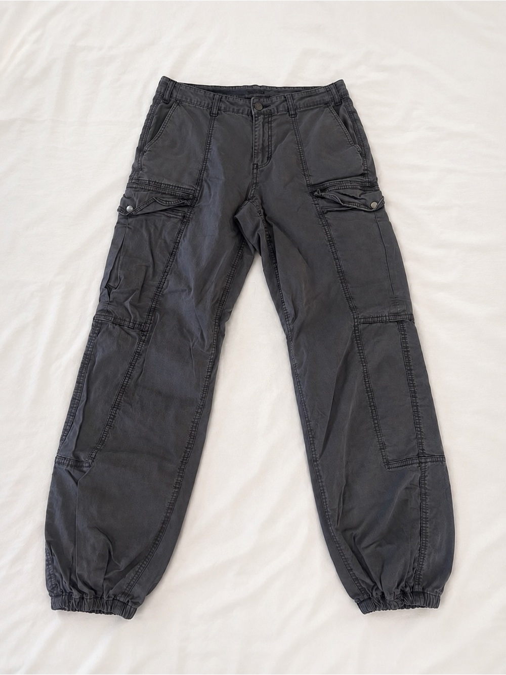 Garage Women's Dark Charcoal Cargo Pants